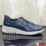 Pantofi Casual Piele Naturala Bleumarin Gabinna 0164-123005