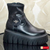 Ghete Dama Streach Piele Naturala Gabinna 4906-1 TT NEW