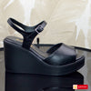 Sandale Dama Piele Naturala Neagra Lorena 3877-3