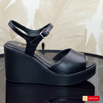 Sandale Dama Piele Naturala Neagra Lorena 3877-3