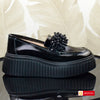 Pantofi Casual Dama Piele Naturala Neagra Lorena 3466-10
