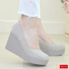 Pantofi Dama Piele Naturala Intoarsa Bej Sandy 1422-14