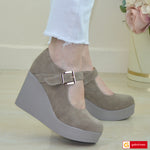 Pantofi Dama Piele Naturala Taupe Vittoria 3614-2