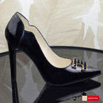 Pantofi Office Dama Piele Naturala Lacuita Lorena 4043-3
