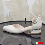 Sandale Dama Office Piele Naturala Bej Lorena 3944-3