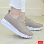 Pantofi Sport Dama Piele Naturala Taupe Lorena 3747-4