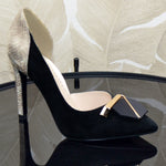 Pantofi Office Piele Naturala Neagra Gabriela 1470-35 acc