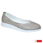 Balerini Piele Naturala Taupe Sidef Lorena 3857-1