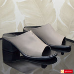 Papuci Dama Piele Naturala Taupe Gabinna 3768-2
