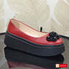Balerini Piele Naturala Rosie Gabriela 3146-47 N