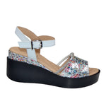 Sandale Dama Piele Naturala Multicolora Gabinna 28