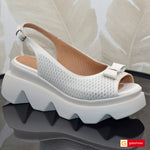 Sandale Casual Dama Piele Naturala Bej Lorena 3943-2