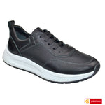 Pantofi Sport Piele Naturala Neagra Gabriela 3462-1