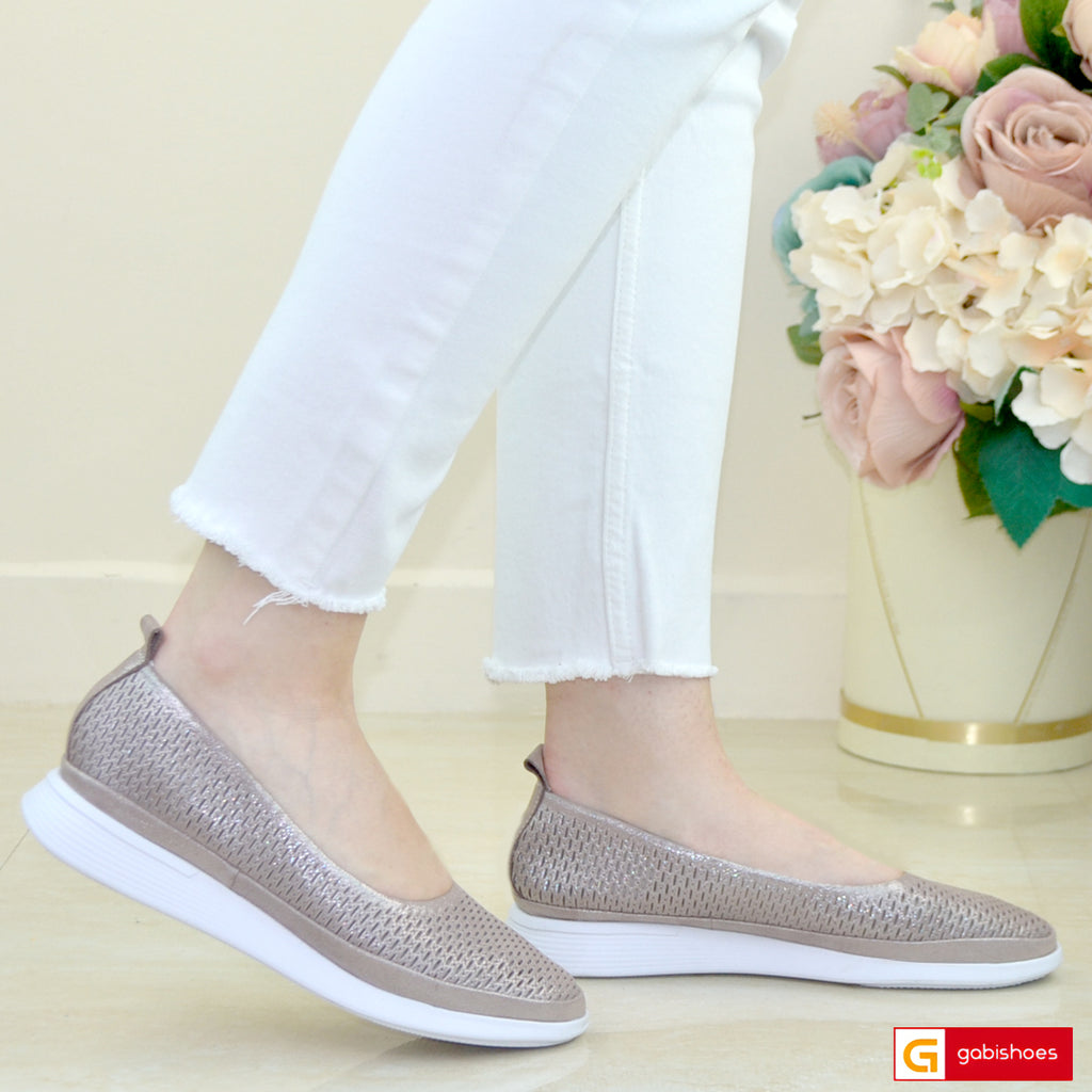 Balerini Piele Naturala Pudra Sidef Lorena 3817-1