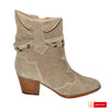 Ghete Dama Piele Naturala Taupe Sandy 3656-2