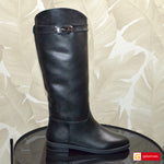 Cizme Dama Piele Naturala Neagra Lorena 4138-1