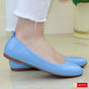 Balerini Dama Piele Naturala Blue Natalia 164-91169