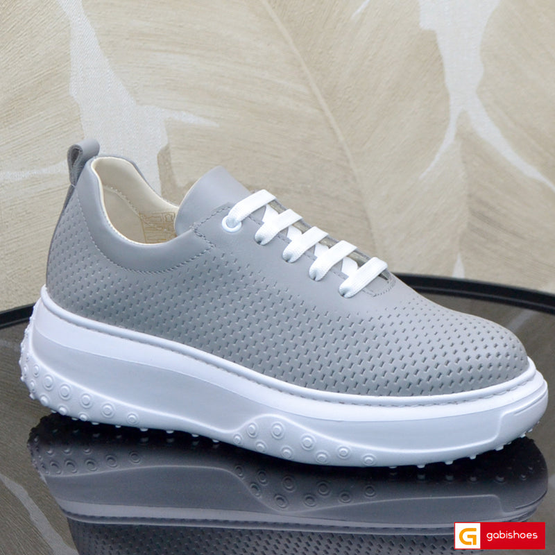 Pantofi Sport Piele Naturala Gri Gabinna 3319-2