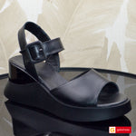 Sandale Piele Naturala Neagra Lorena 1555-3