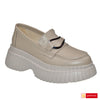 Pantofi Dama Piele Naturala Taupe Lorena 3596-2