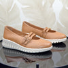 Pantofi Casual Piele Naturala Camel Gabinna 0164-123030