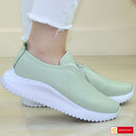 Pantofi Sport Dama Piele Naturala Verde Lorena 3747-3
