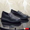 Pantofi Casual Piele Naturala Neagra Gabinna 065-536