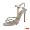 Sandale Dama Office Piele Naturala Argintie Lorena 3935-2