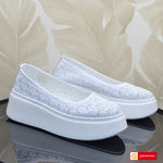 Balerini Piele Naturala Alba Gabriela 3918-1
