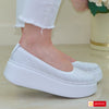 Balerini Piele Naturala Alba Gabriela 3927-1