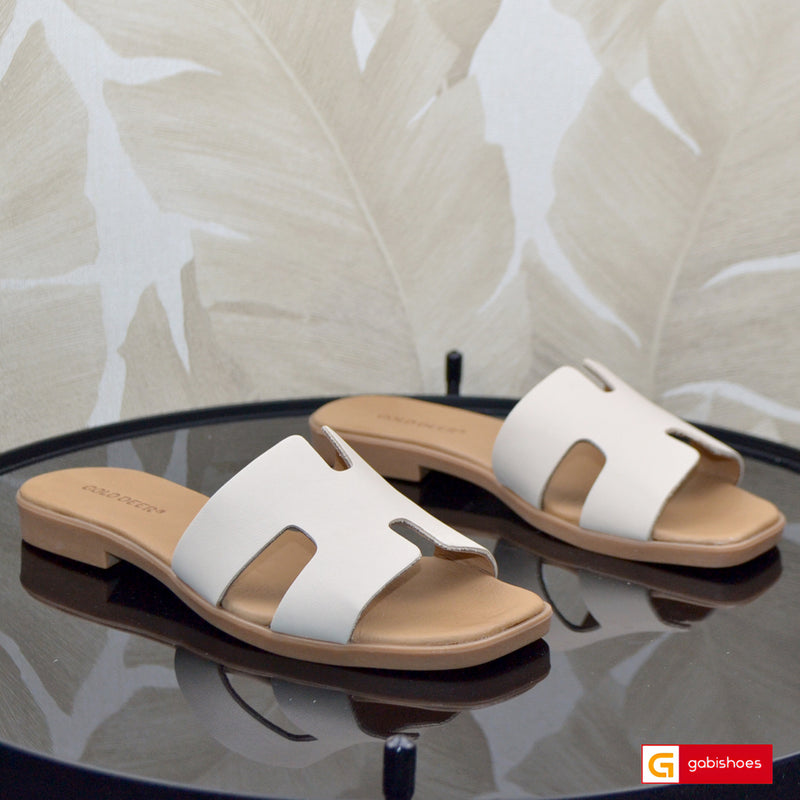 Sandale Piele Naturala Bej Gabinna 3909-3