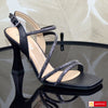 Sandale Dama Office Piele Naturala Neagra PERLLA 1319