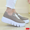 Pantofi Sport Piele Naturala Taupe Gabinna 3850-2
