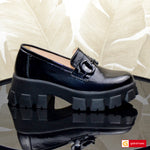 Pantofi Dama Piele Naturala Neagra Gabinna 3115-3