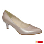 Pantofi Office Dama Piele Naturala Taupe Lorena 3595-3