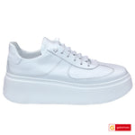 Pantofi Sport Piele Naturala Alba Lorena 4083-1