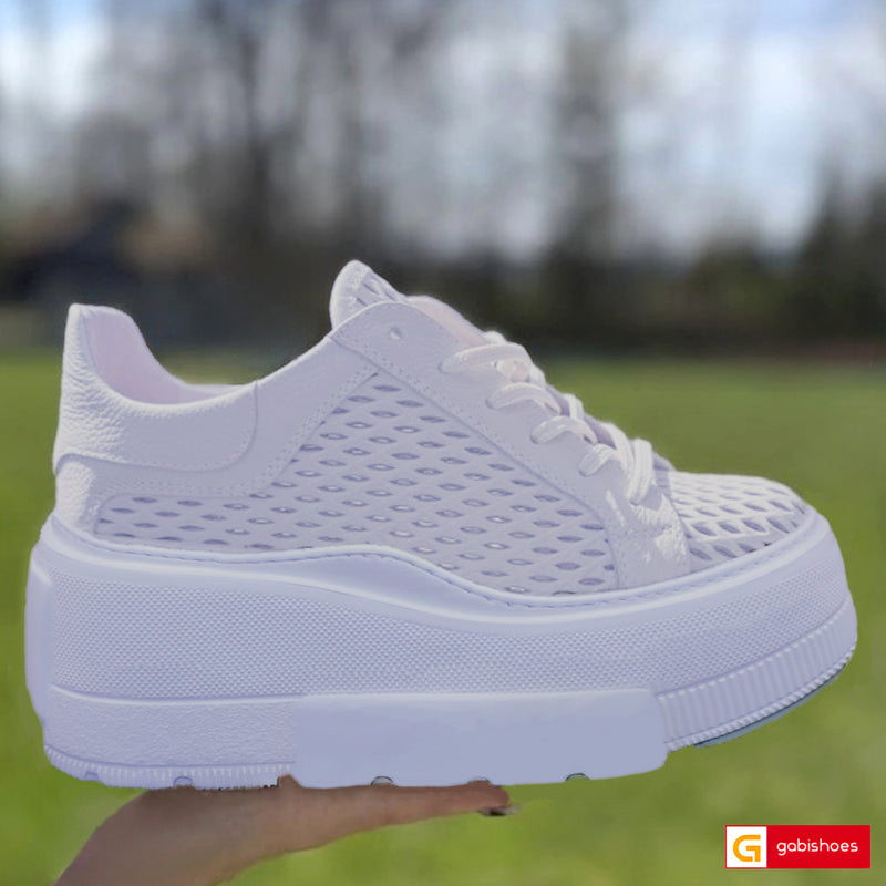Pantofi Sport Piele Naturala Alba Lorena 3961-5 NEW