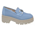 Pantofi Casual Piele Naturala Blue Lorena 1770-6