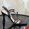 Sandale Dama Office Piele Naturala Neagra PERLLA 1319