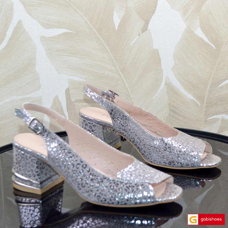 Sandale Dama Office Piele Naturala Taupe Gabinna 1590