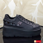 Pantofi Sport Dama Piele Naturala Neagra Lorena 4020-1 New