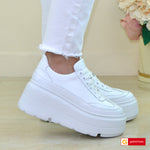 Pantofi Sport Piele Naturala Alba Lorena 4064-1 NEW