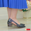 Sandale Dama Piele Naturala Negru Saten Lorena 1585