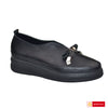 Pantofi Casual Dama Piele Naturala Neagra Lorena 3459-1