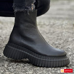 Ghete Dama  Piele Naturala Gabinna 7001-10