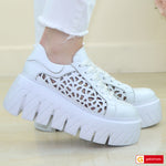 Pantofi Sport Piele Naturala Alba Lorena 3826-2
