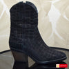 Ghete Cowboy Piele Naturala Intoarsa 3518-17