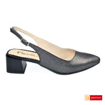 Sandale Dama Office Piele Naturala Neagra Lorena 3752-5
