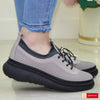 Pantofi Casual Piele Naturala Negru cu Taupe Gabinna 065-538