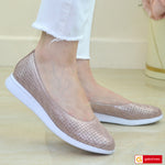 Balerini Piele Naturala Pudra Sidef Lorena 3856-1